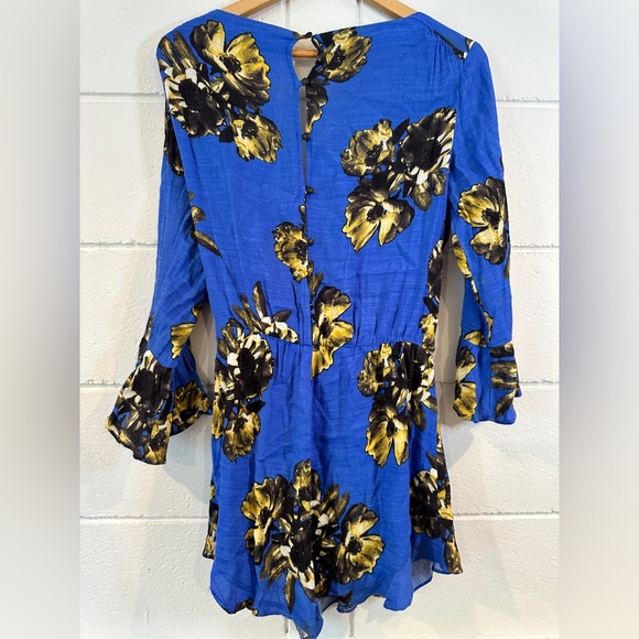 Free People All The Right Ruffles Romper - Picture 5 of 7